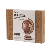 Kit Maquette 3D Puzzle Globe Global Wonders 16x14x23cm TGM01 Creation Set Rolife