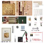 Kit Maquette Book Nook Cabine de Train Fantaisie à Vapeur 22x16x22 cm TQ442  Steam Fantasy Miniature 3D ToneCheer