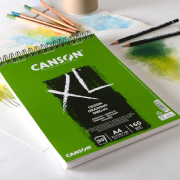 Album Canson XL Dessin Draw A4 160g 50 feuilles 21x29,7cm Spirale