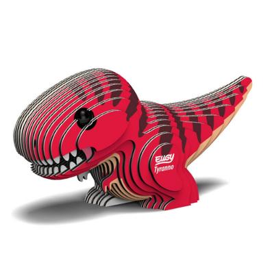 Mini-maquette Eugy Dinosaure Tyrannosaure 9.8 cm en Carton 3D