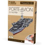 Maquette Navire Porte-avion en Carton Mousse à construire 63 x 18 x 16 cm