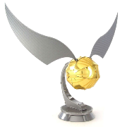 Maquette Métal Harry Potter Vif d'Or Godel Snitch  12,5 cm Acier MMS442 Metal Earth