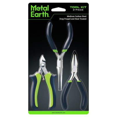 Outils de précision pour Maquette Métal Set de 3 Pinces  MMT001 Metal Earth