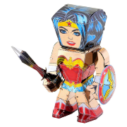 Maquette Métal Wonder Woman Justice League 6.2 cm Acier coloré Metal Earth