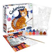 Kit Peinture par Numéros Chats 2 Tableaux Colorizzy Sentosphère