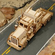 Maquette Bois Camion 22.5cm Puzzle 3D de 286 pièces MC502 Rokr