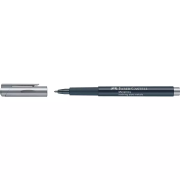 Marqueur Metallics Argent 1.5mm Multi-surface Faber Castell