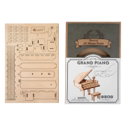 Maquette Bois Piano à queue 13 cm Puzzle 3D de 74 pièces TG402 Rolife