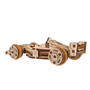 Ugears Maquette Bois Voiture de Course Compact Racer 13cm Puzzle 3D Mécanique 90 pièces