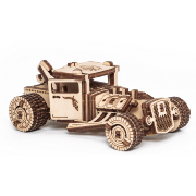 Maquettes en bois 5 Véhicules à construire 364 pièces Puzzle 3D Vehicules Set Ewa Eco Wood Art