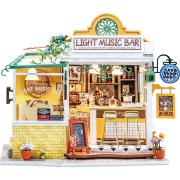 Kit Maquette 3D Bar musical à fabriquer Light Music Bar 22 cm DG147 Rolife