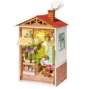 Kit Maquette Bois Ville miniature Boutique de Confitures Sweet Jam Shop 7.5x9x15 cm DS010 Rolife