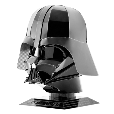 Maquette Métal Star Wars Tête Darth Vader 7 cm 23 pièces Aluminium Noir MMS314 Metal Earth