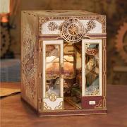 Kit Maquette Book Nook Cabine de Train Fantaisie à Vapeur 22x16x22 cm TQ442  Steam Fantasy Miniature 3D ToneCheer