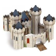 Le Château-fort en carton à construire Maquette 3D et Livre Sassi Junior