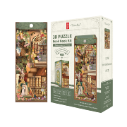 Kit Maquette Book Nook Epoque Shakespeare 18x10x24.5 cm HTQ129 Serre-livres Shakespear's Verse Miniature 3D