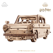 Ugears Maquette Bois Harry Potter Voiture Flying Ford Anglia Puzzle 3D Mécanique