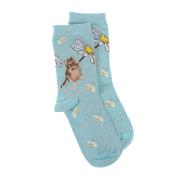 Chaussettes Femme Vert clair Souris Marguerite Bambou Taille unique 37-42 Wrendale