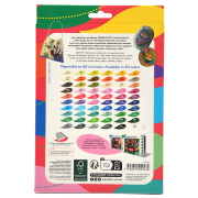 Marqueurs Acrylique Graph'It Go 12 couleurs Essential Double-Pointe Sans amorçage