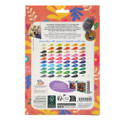 Marqueurs Acrylique Graph'It Go 12 couleurs Floral Double-Pointe Sans amorçage