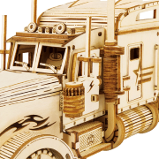 Maquette Bois Camion 22.5cm Puzzle 3D de 286 pièces MC502 Rokr