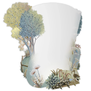 Carte 3D Décor d'Eté Summer 16x16 Décor en relief avec enveloppe
