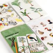 Livre de Créations en Papier Histoire Naturelle 60 feuilles Papercraft Books Pepin Press