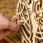 Maquette en bois Horloge Hibou 47 cm LK503 161 pièces à fabriquer Rokr