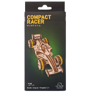 Ugears Maquette Bois Voiture de Course Compact Racer 13cm Puzzle 3D Mécanique 90 pièces