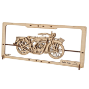 Ugears Maquette Cadre Bois Moto Puzzle 2.5D