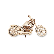 Maquette mécanique en bois Moto Cruiser 152 pièces 22×12×8cm Puzzle 3D Ewa Eco Wood Art