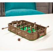 Maquette mécanique en bois Babyfoot 112 pièces 36×37×8cm Puzzle 3D Table Football Ewa Eco Wood Art