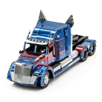 Maquette Métal coloré Camion Optimus Prime ICX203 Iconx Metal Earth