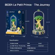 Briques Le Petit Prince Cloche Le voyage Construction The journey H 19 cm Pantasy