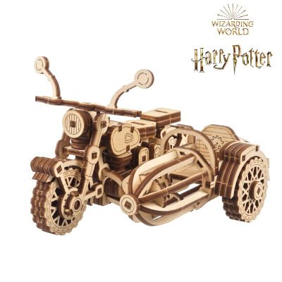 Ugears Maquette Bois Harry Potter Moto Hagrid's Flying Motorbike Puzzle 3D Mécanique