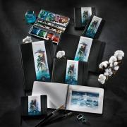 Livre Aquarelle Watercolour Book 100% coton 250g A6 portrait 30f 60p Hahnemuhle