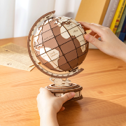 Kit Maquette 3D Puzzle Globe Global Wonders 16x14x23cm TGM01 Creation Set Rolife