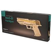 Ugears Maquette Bois Pistolet Wolf-01 Puzzle 3D mécanique