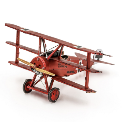 Maquette Métal coloré Avion Triplan Fokker Von Richthofen MMS210 8,17 cm