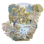 Carte 3D Décor d'Eté Summer 16x16 Décor en relief avec enveloppe