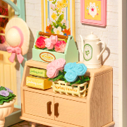 Kit Maquette Super Creator Jardin de Thé fleuri DW013B Blooming Tea Garden 151 pièces Rolife