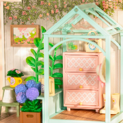 Kit Maquette Super Creator Jardin de Thé fleuri DW013B Blooming Tea Garden 151 pièces Rolife