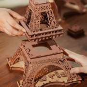 Kit Maquette 3D Tour Eiffel Lumineuse 22x22xH53 cm TGL01 Création Set Puzzle Rolife