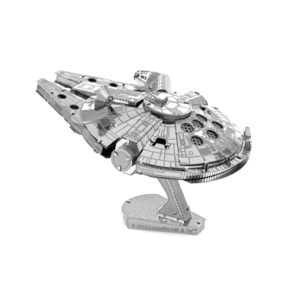 Maquette Métal Star Wars Vaisseau Faucon Millenium 7 cm  Aluminium MMS251 Metal Earth